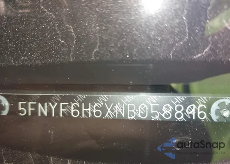 2022 Honda Pilot Awd Touring 7 Passenger z USA, uszkodzony, nr VIN 5FNYF6H6XNB058896